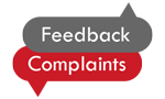 Feedback and complaints button